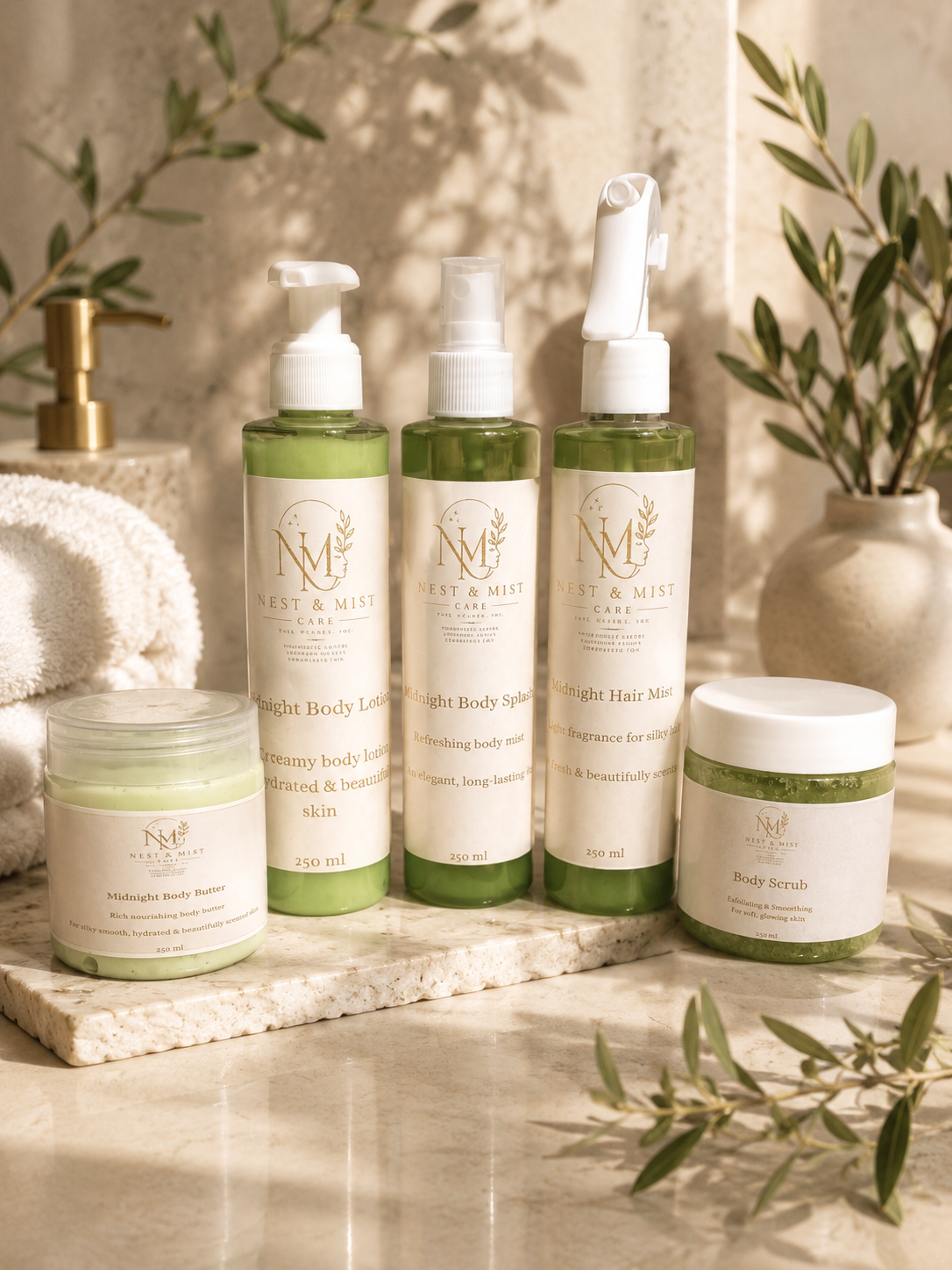 Midnight Body Care Collection