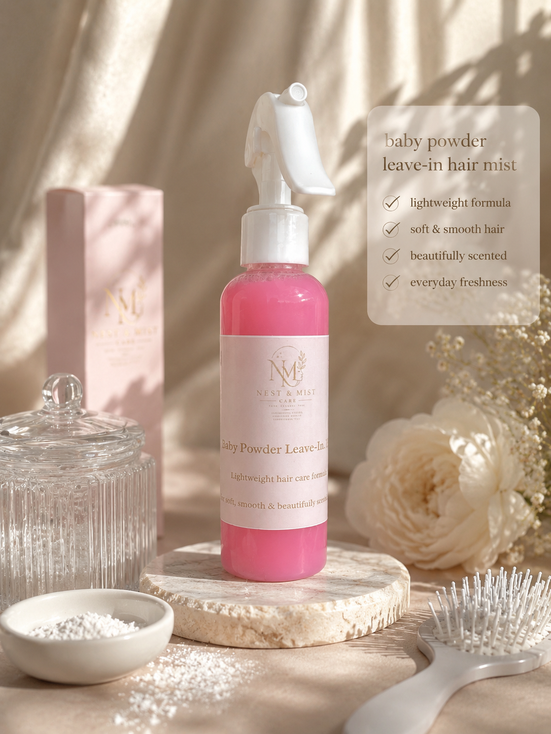 Baby Powder Leave-In Mist (Hair Mist)