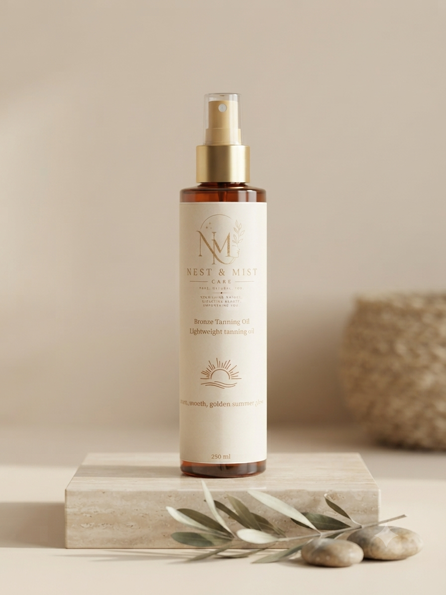 Tanning oil